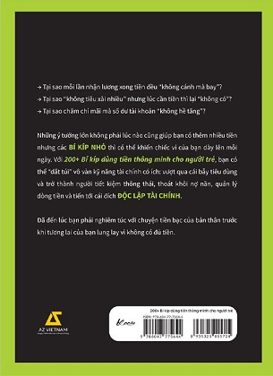 Sách 200+ Bí Kíp Dùng Tiền Thông Minh Cho Người Trẻ - Lisa Rowan