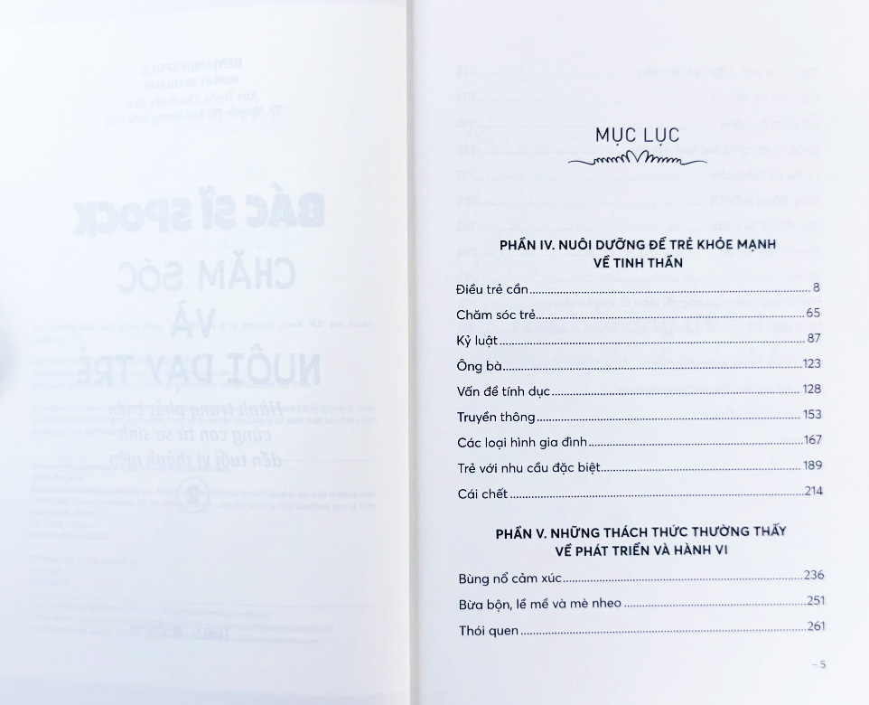 (Bộ Sách) Bác Sĩ Spock - Chăm Sóc Và Nuôi Dạy Trẻ (Bộ 2 Tập) Benjamin Spock, Robert Needlman