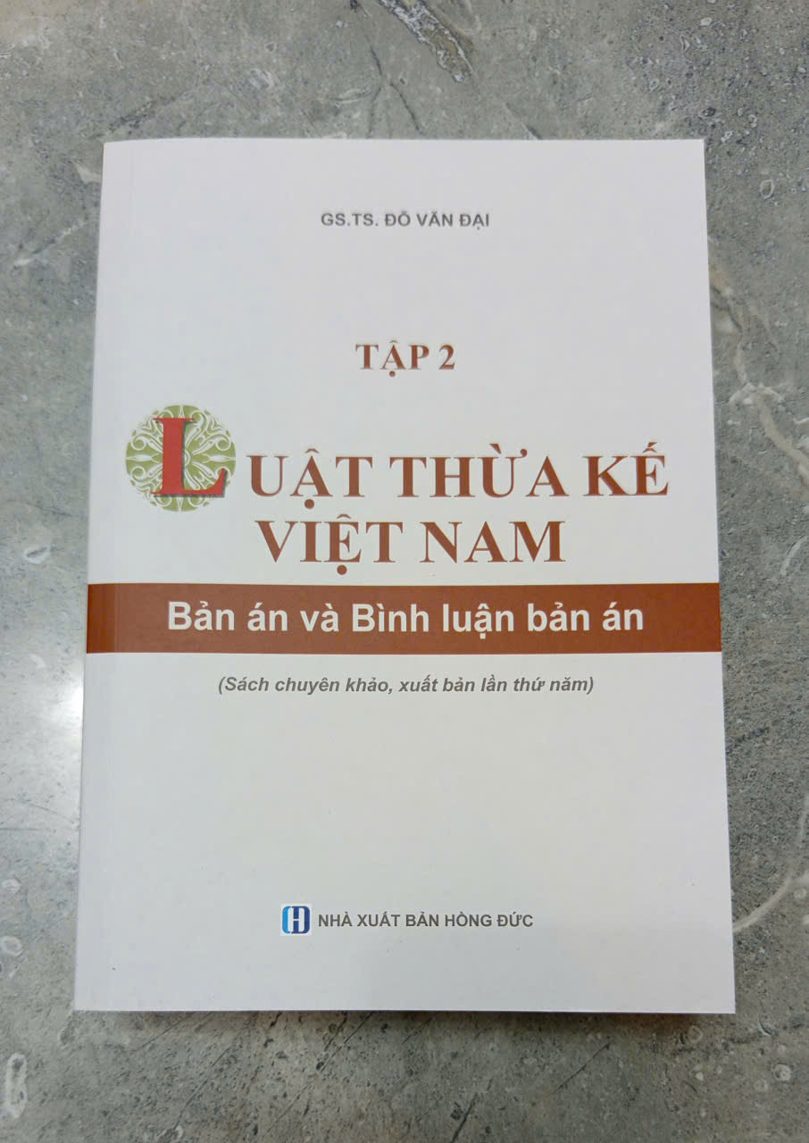 Luật Thừa Kế Việt Nam (Tập 2)