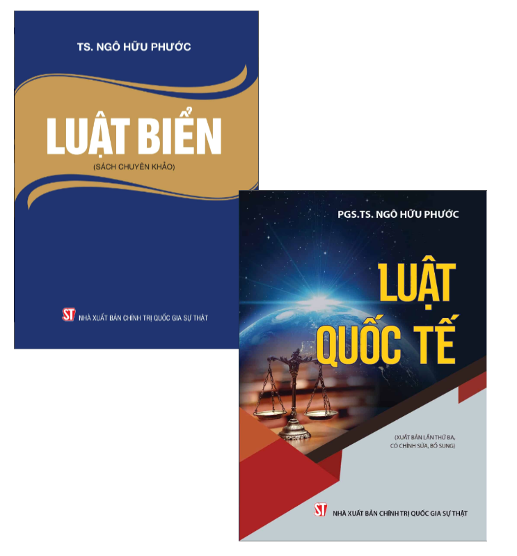 Combo (2 Cuốn Sách) Luật biển+ Luật quốc tế (PGS.TS Ngô Hữu Phước)