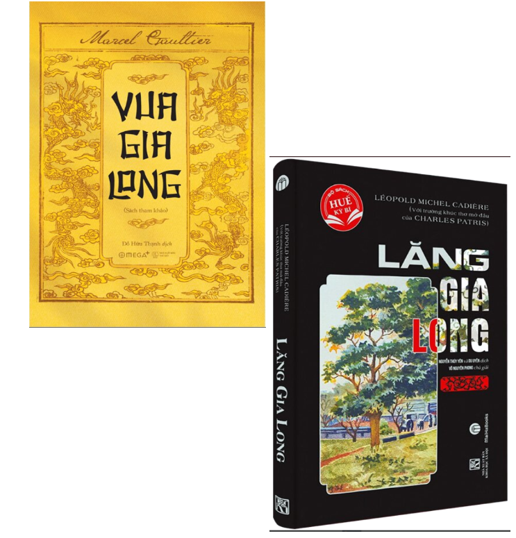 Combo (2 Cuốn Sách) Vua Gia Long + Lăng Gia Long (Marcel Gaultier, Léopold Cadière)
