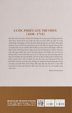 Bộ Sách Lịch Sử Văn Minh Thế Giới - Phần VIII (4 tập): Thời đại Louis XIV - Will & Ariel Durant