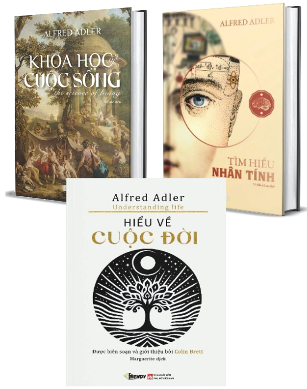 Combom (3 Cuốn Sách) Khoa Học Về Cuộc Sống + Tìm Hiểu Nhân Tính + Hiểu về cuộc đời (Alfred Adler)