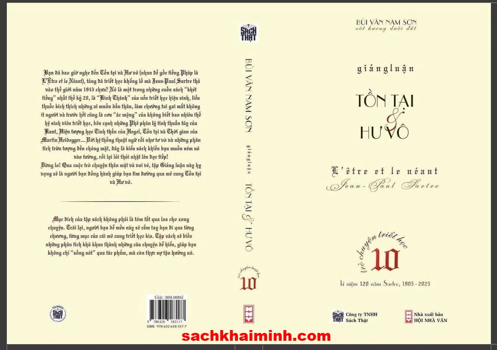 Giảng Luận Tồn tại và Hư vô (Jean-Paul Sartre) Bùi Văn Nam Sơn