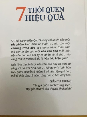 7 Thói Quen Hiệu Quả (The 7 Habits of Highly Effective People) - Stephen Covey