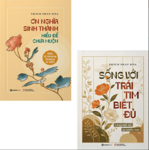 Bộ Sách Hiểu Để Thương - Đủ Để An - Thích Pháp Hòa (Bộ 2 Cuốn)