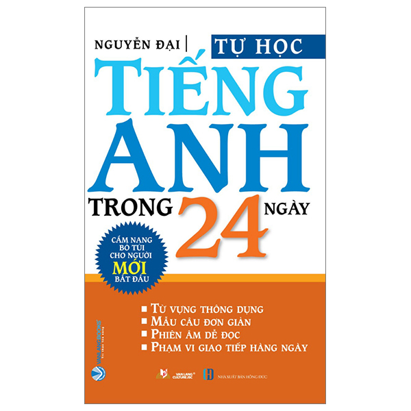 Sách Tự Học Tiếng Anh Trong 24 Ngày (Tái Bản 2023) - Nguyễn Đạ