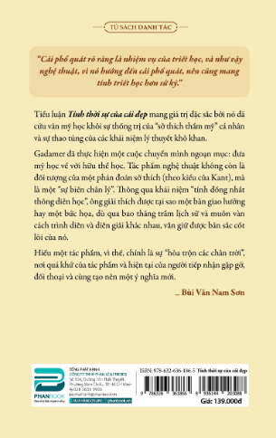 Tính thời sự của cái Đẹp (Nghệ thuật như là chơi, biểu trưng và lễ hội) - Hans-Georg Gadamer