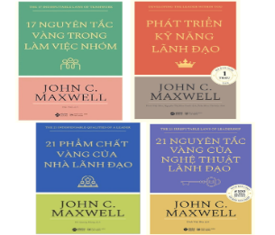 Combo (4 Cuốn sách) 21 Nguyên Tắc Vàng Của Nghệ Thuật Lãnh Đạo - 21 Phẩm Chất Vàng Của Nhà Lãnh Đạo - 17 Nguyên Tắc Vàng Trong Làm Việc Nhóm - Phát Triển Kỹ Năng Lãnh Đạo - John C. Maxwell