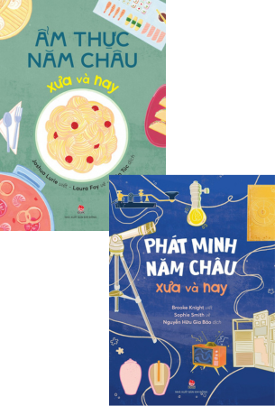 Combo 2 Quyển Ẩm Thưc Năm Châu Và Phát Minh Năm Châu - Joshua Lurie
