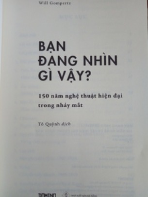 Bạn đang nhìn gì vậy? 150 năm nghệ thuật hiện đại trong nháy mắt (Will Gompertz)