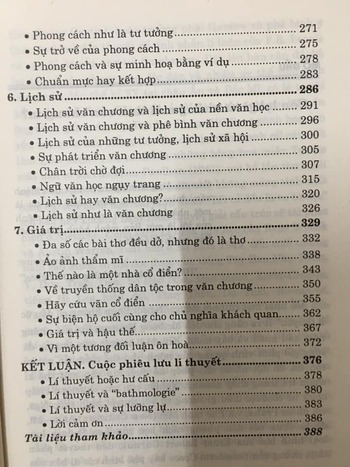 Bản mệnh của lý thuyết, văn chương và cảm nghĩ thông thường