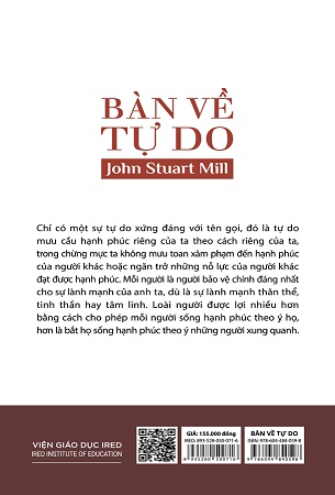 Sách Bàn Về Tự Do (Tái Bản 2024) - John Stuart Mill