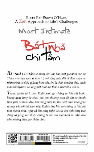 Bát Nhã Chi Tâm - Ứng Dụng Thiền Vào Những Khó Khăn, Đau Khổ Trong Cuộc Sống - Roshi Pat Enkyo O'Hara