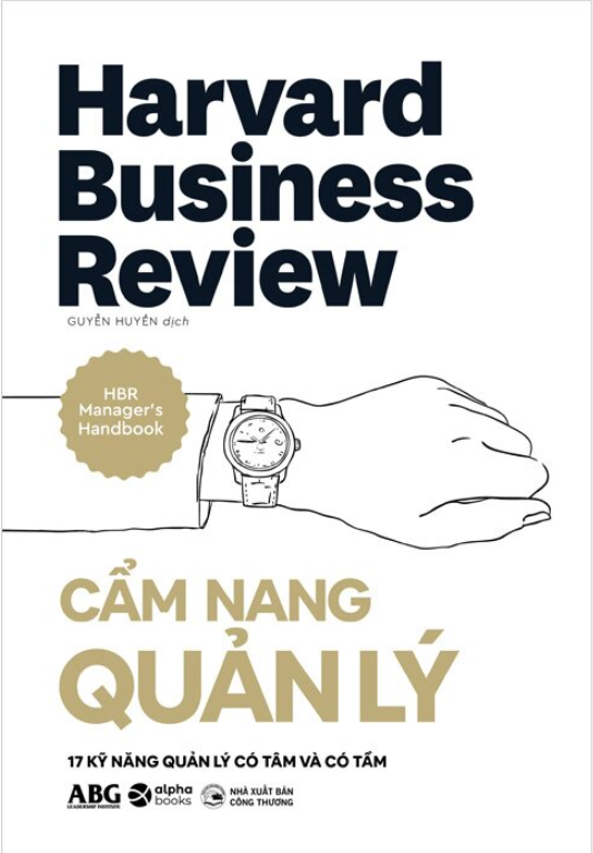 HBR Manager's Handbook - Cẩm Nang Quản Lý (Bìa Cứng) Harvard Business Review