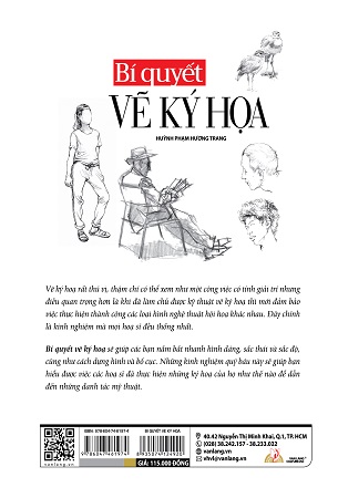 Sách Bí Quyết Vẽ Ký Họa - Huỳnh Phạm Hương Trang