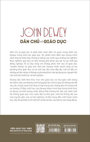 Dân Chủ Và Giáo Dục (Democracy and Education) - John Dewey