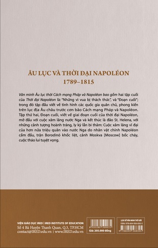 Lịch Sử Văn Minh Thế Giới Âu Lục Và Thời Đại Napoleon