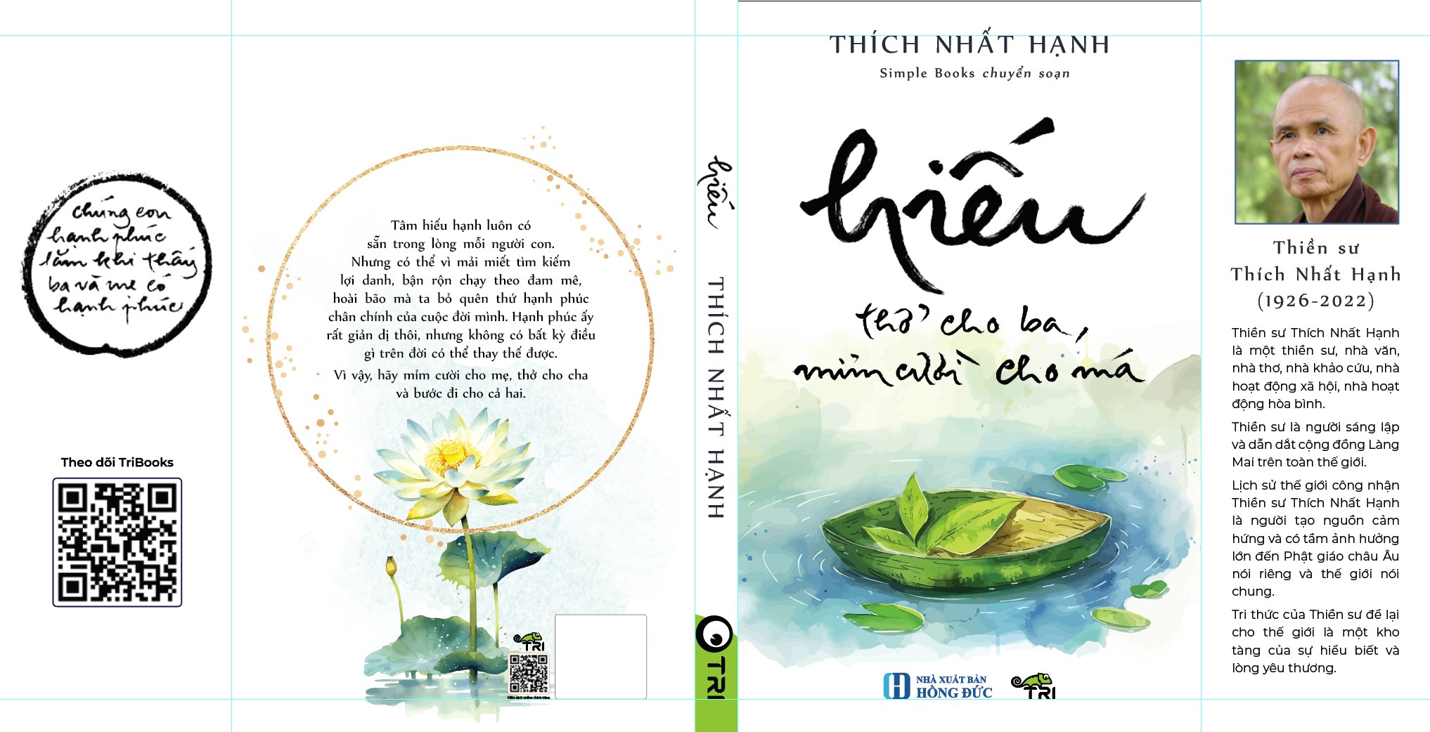 Sách Hiếu - Thở cho ba, mỉm cười cho má - Thích Nhất Hạnh