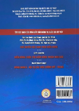 Sách Biển Đông Trong Tầm Nhìn Chiến Lược Của Trung Quốc 10 Năm Nhìn Lại (2012 – 2022) Từ Chính Sách Đến Thực Thi TS. Bùi Thị Thu Hiền