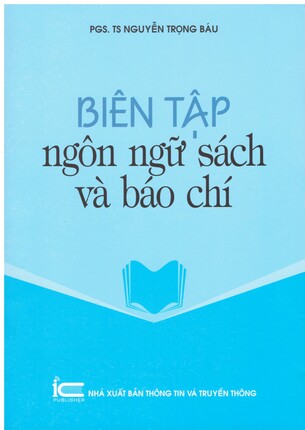 Biên Tập Ngôn Ngữ Sách Và Báo Chí