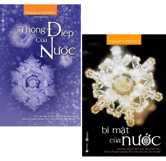 Bộ Bí Mật Của Nước (2 Cuốn) - Masaru Emoto