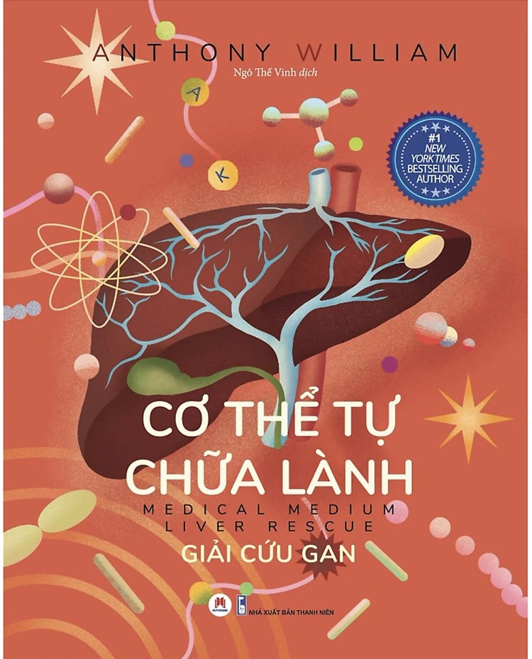 Bộ 6 cuốn: Cơ Thể Tự Chữa Lành - Anthony William 