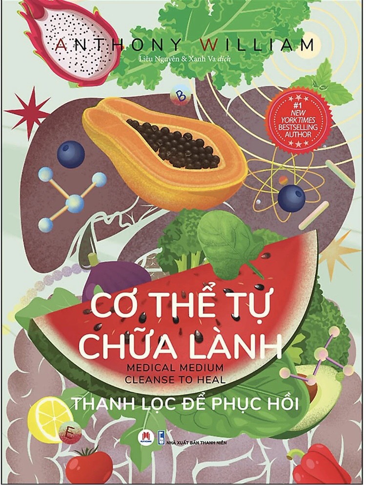 Bộ 6 cuốn: Cơ Thể Tự Chữa Lành - Anthony William 