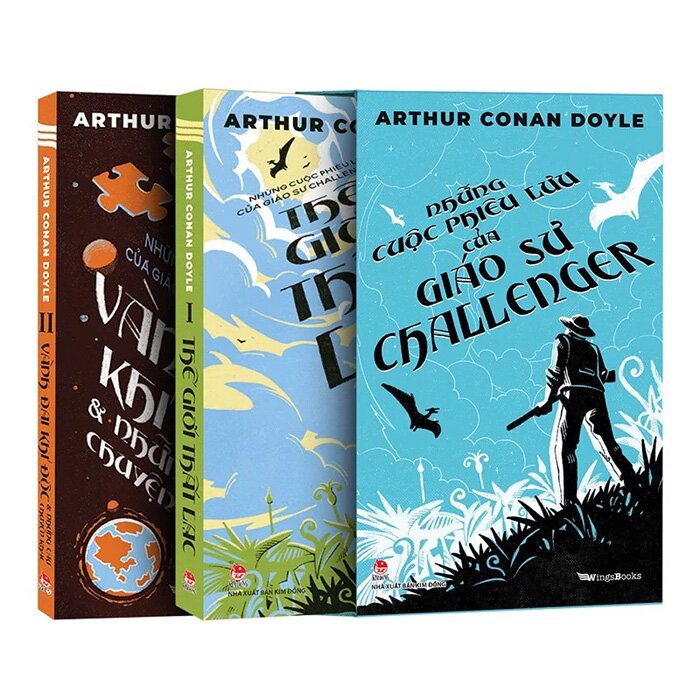 Boxset Những Cuộc Phiêu Lưu Của Giáo Sư Challenger (Bộ 2 Quyển) - Sir Arthur Conan Doyle