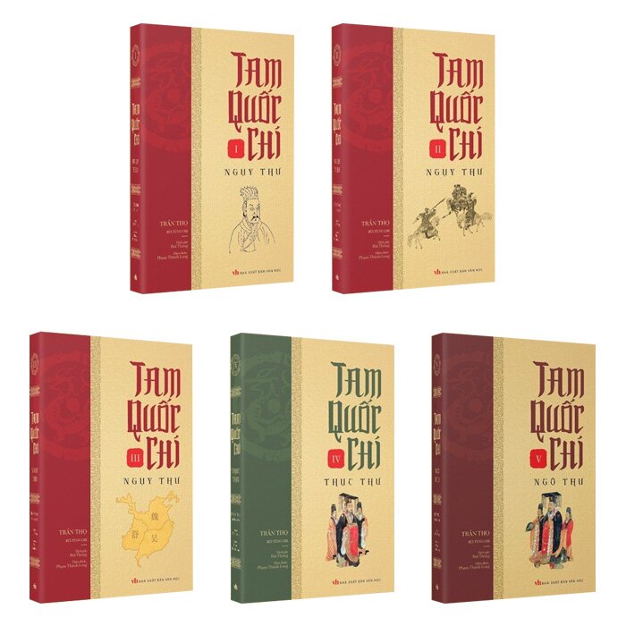 Boxset Tam Quốc Chí (Bộ 5 Tập) - Trần Thọ