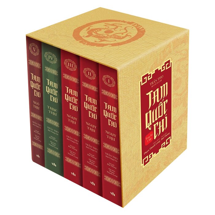 Boxset Tam Quốc Chí (Bộ 5 Tập) - Trần Thọ