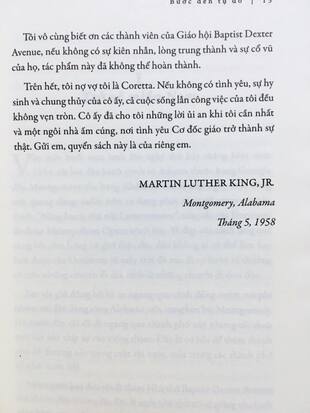 Bước Đến Tự Do Martin Luther King, Jr