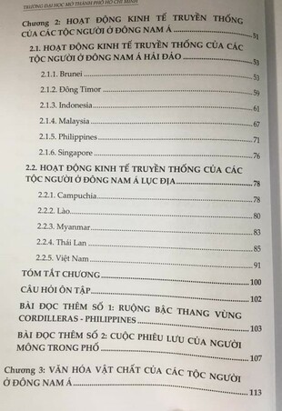 Các tộc người ở Đông Nam Á Đặng Thị Quốc Anh Đào