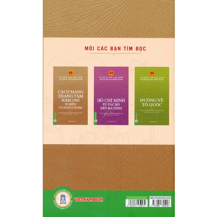 Combo (3 Cuốn Sách) Cách Mạng Tháng Tám Năm 1975+Hồ Chí Minh Từ Pác Pó Đến Ba Đình+Đường Về Tổ Quốc (Đỗ Hoàng Linh)