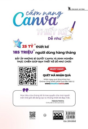 Sách Cẩm nang Canva - Thiết kế dễ như chơi - Alan Nguyễn Tú, Kỳ Diệu Bình