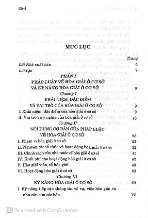 Sách Cẩm Nang Công Tác Hòa Giải Ở Cơ Sở - Luật Gia Trương Ngọc Liêu