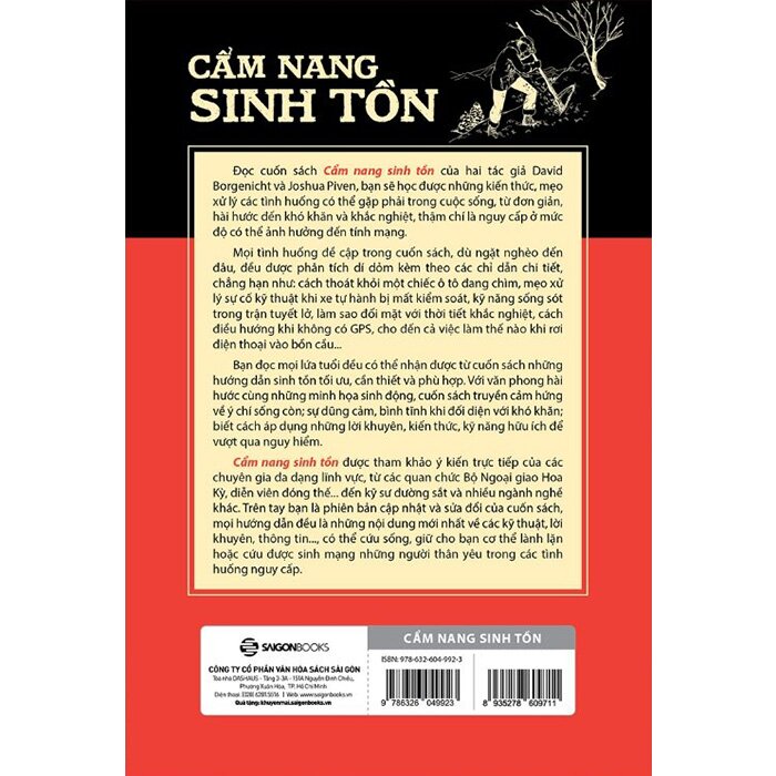 Cẩm Nang Sinh Tồn - Những Kỹ Năng Thoát Hiểm Cần Phải Biết Trước Khi Quá Muộn (Joshua Piven, David Borgenicht)