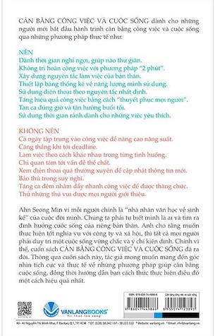 Cân Bằng Công Việc Và Cuộc Sống - Ahn Seong Min