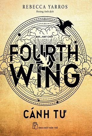 Sách Fourth Wing - Cánh Tư - Rebecca Yarros