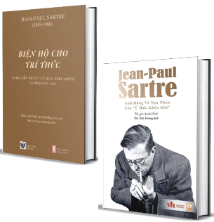 Combo (2 Cuốn Sách Bìa Cứng) Biện hộ cho trí thức + Jean-Paul Sartre: Anh Hùng Và Nạn Nhân Của