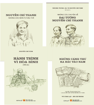 Combo (4 Cuốn Sách) Nguyễn Chí Thanh - Những Góc Nhìn Từ Hậu Thế + Những Câu Chuyện Về Đại Tướng Nguyễn Chí Thanh + Hành Trình Vì Hòa Bình + Những Cánh Thư Ra Bắc Vào Nam (Thượng Tướng GS.TS. Nguyễn Chí Vịnh, PGS.TS. Bùi Chí Trung)