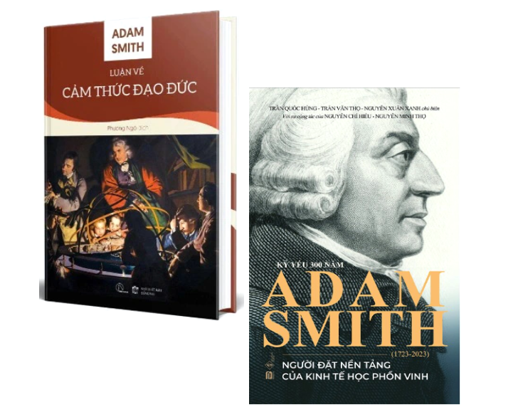 Combo (2 Cuốn Sách) Luận về cảm thức đạo đức + Kỷ Yếu 300 Năm Adam Smith (1723-2023)