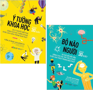 Combo (2 Cuốn Sách) Ý Tưởng Khoa Học + Bộ Não Người Trong 30 Giây