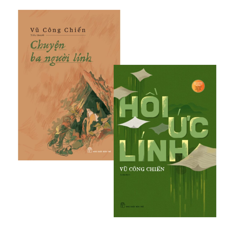 Combo (2 Cuốn Sách) Chuyện Ba Người Lính + Hồi Ức Lính (Vũ Công Chiến)