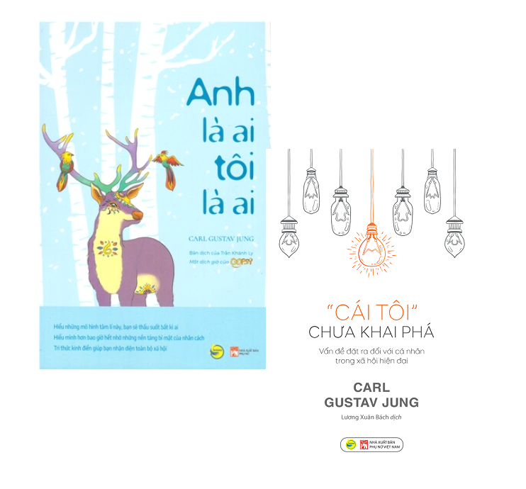 Combo (2 Cuốn Sách) Cái Tôi Chưa Khai Phá + Anh Là Ai Tôi Là Ai (Carl Gustav Jung)
