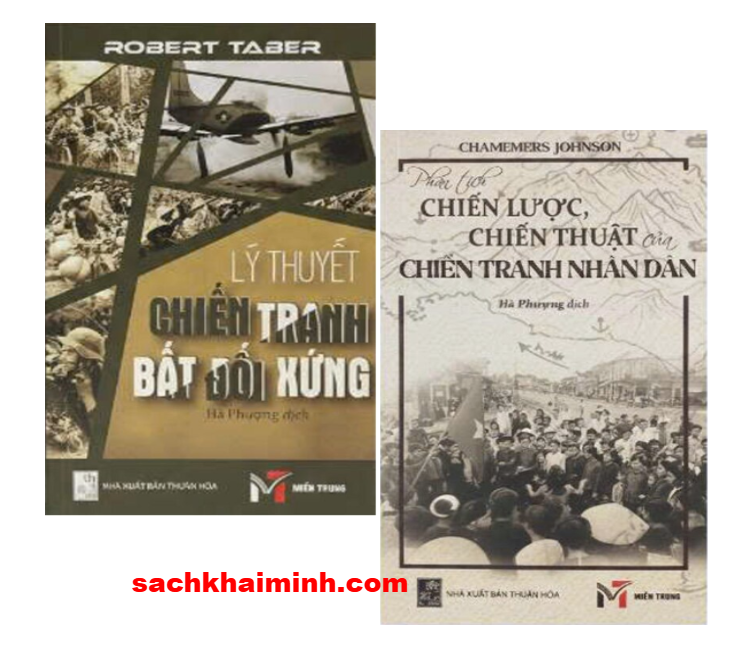Combo (2 Cuốn sách) Lý Thuyết Chiến Tranh Bất Đối Xứng + Phân Tích Chiến Lược, Chiến Thuật Của Chiến Tranh Nhân Dân (Robert Taber, Chalmers Johnson)