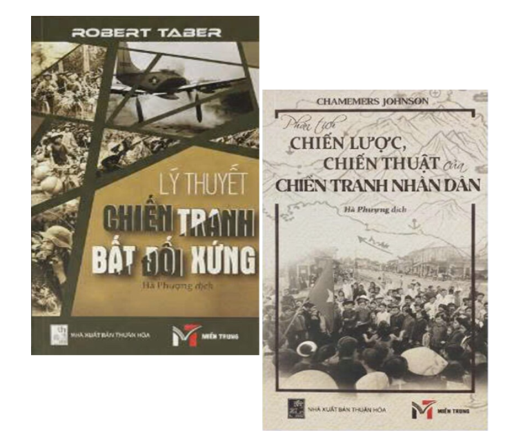 Combo (2 Cuốn sách) Lý Thuyết Chiến Tranh Bất Đối Xứng + Phân Tích Chiến Lược, Chiến Thuật Của Chiến Tranh Nhân Dân (Robert Taber, Chalmers Johnson)