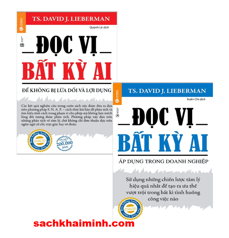 Bộ Đọc Vị Bất Kỳ Ai (2 Cuốn) - TS. David J. Lieberman