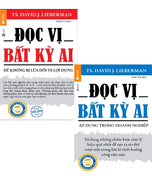 Bộ Đọc Vị Bất Kỳ Ai (2 Cuốn) - TS. David J. Lieberman