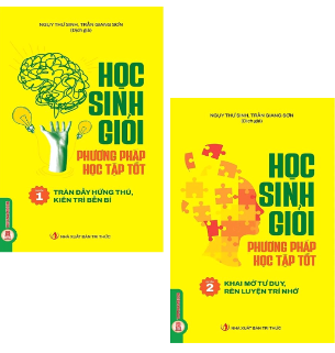 Combo (2 Cuốn Sách) Học Sinh Giỏi, Phương Pháp Học Tập Tốt (Quyển 1, 2) Ngụy Thư Sinh
